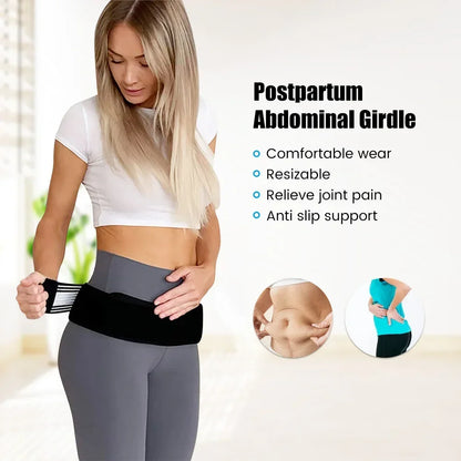 Waist Belt Sacroiliac SI Joint Hip Belt Lower Back Support-Hip Braces for Hip Pain Pelvic Support Belt Sciatica Pelvis Lumbar